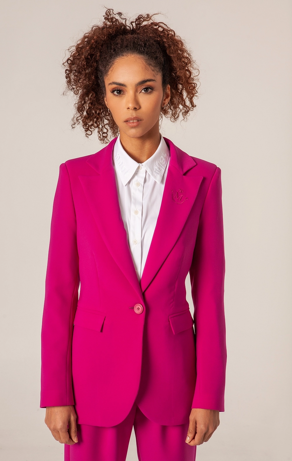 BLAZER BASICA MORADO MANGATA