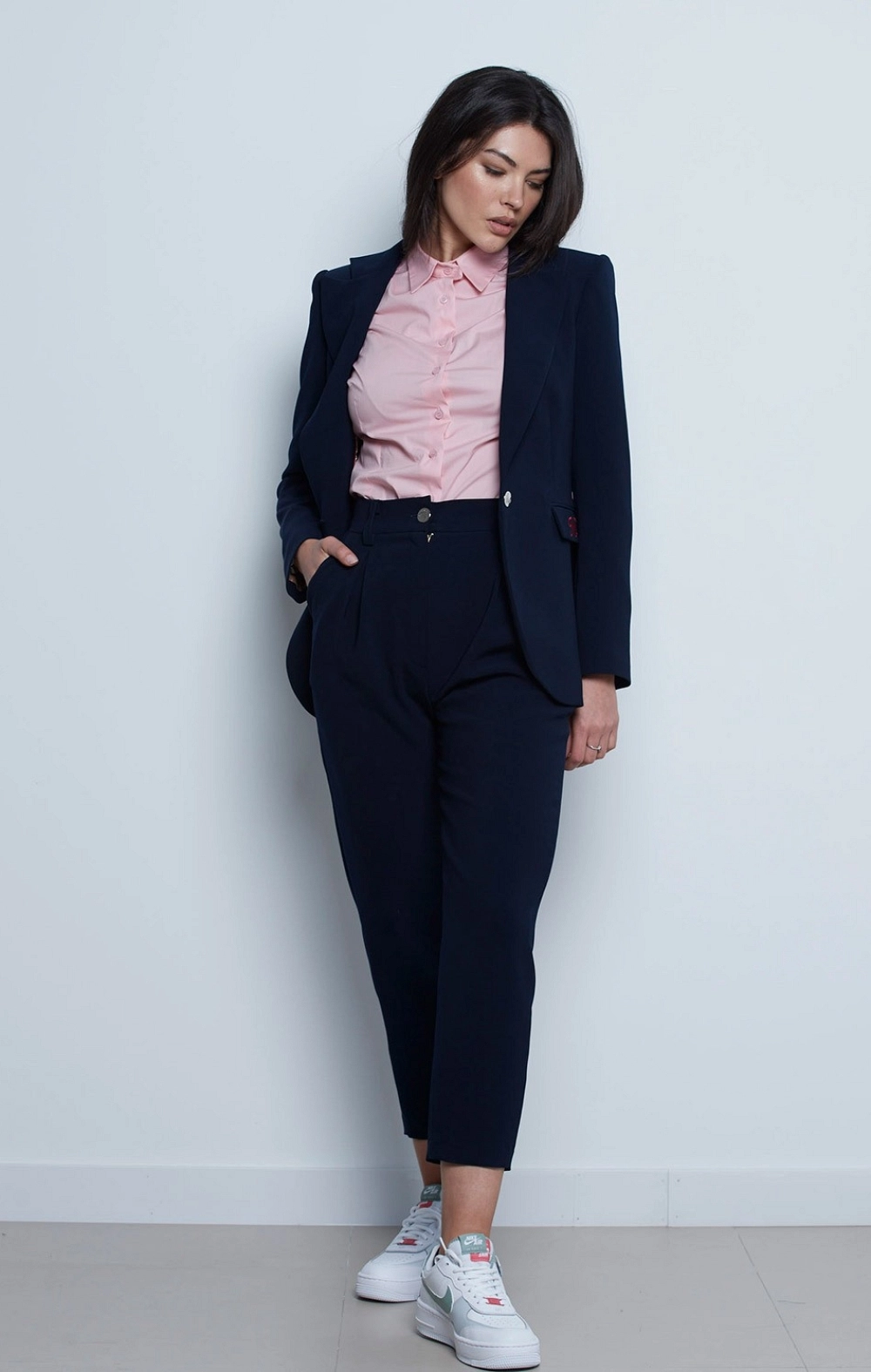 BLAZER ENTALLADA EBRO MARINO MANGATA