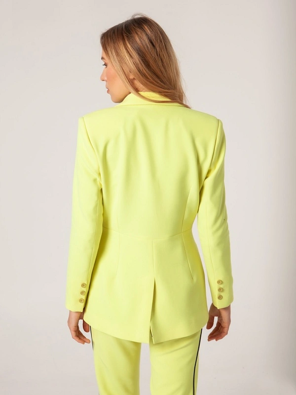 BLAZER VIVOS NEGROS AMARILLO MANGATA