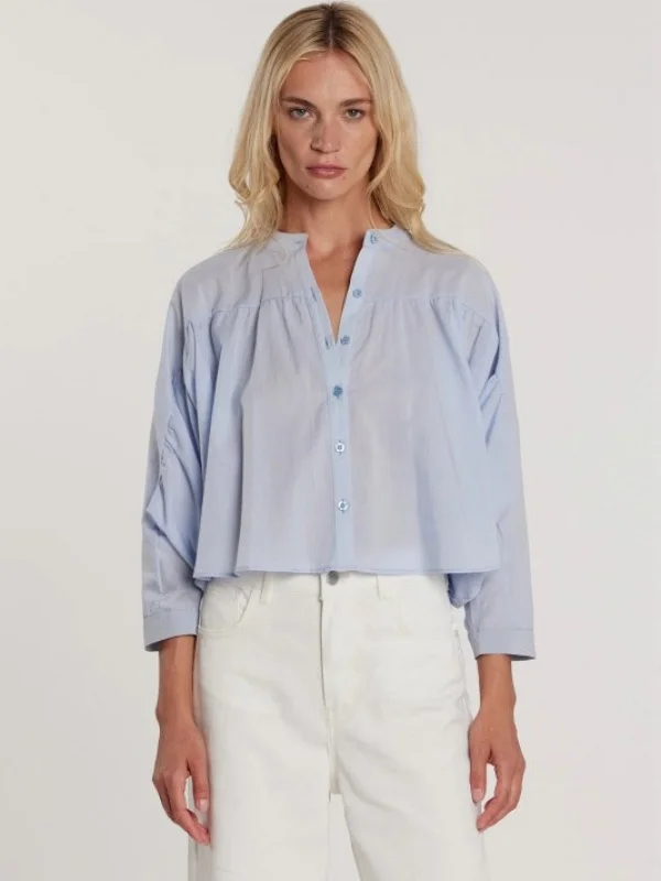 BLUSA ANCHA CORTA MANGAS MURCIELAGO