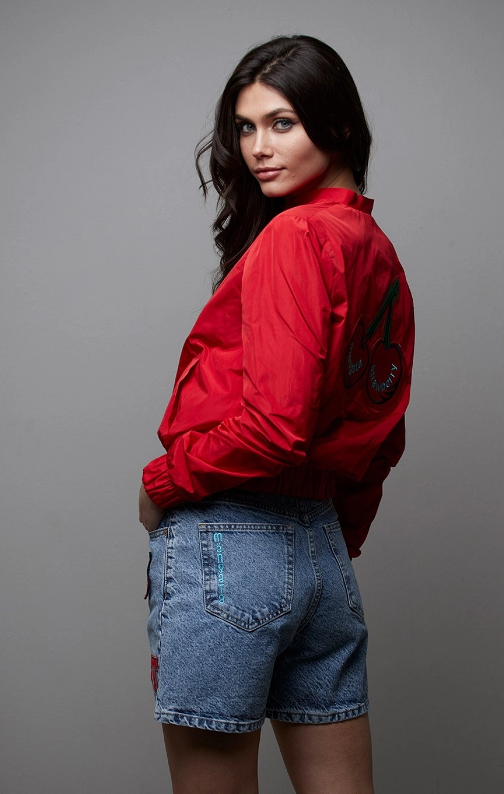 BOMBER TFT ROJA MANGATA