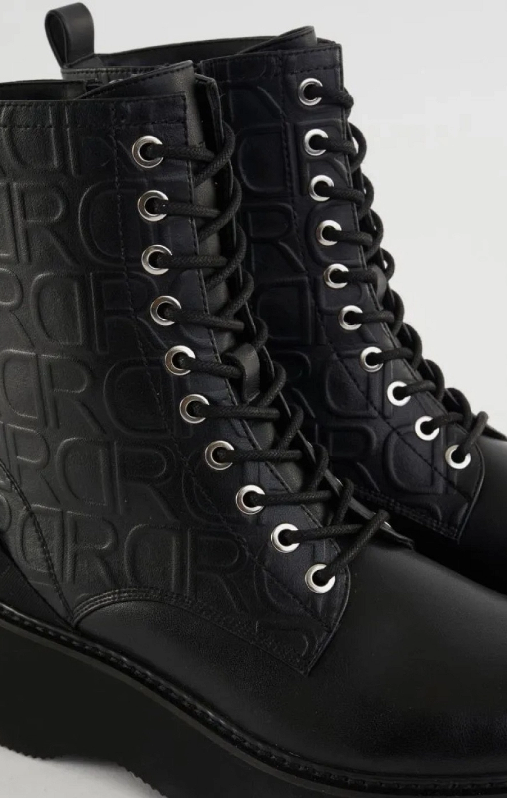 BOTA MILITAR NEGRA