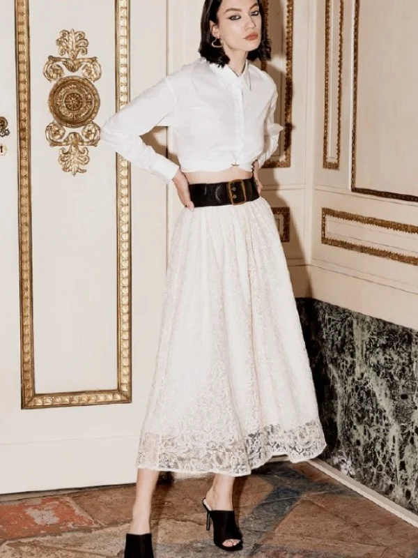 CAMISA BLANCA NUDO T&L