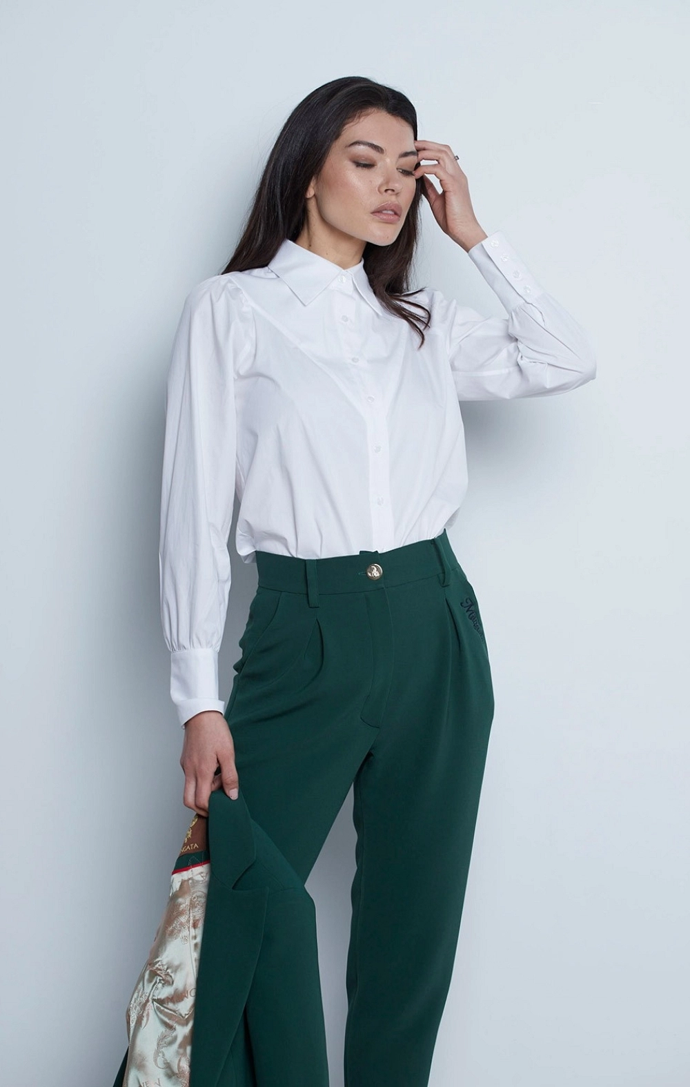 CAMISA CANESU PICO BLANCA MANGATA