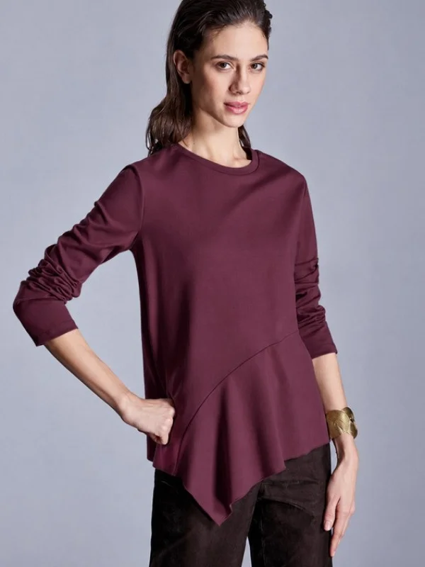 CAMISETA ANCHA CON LAZO