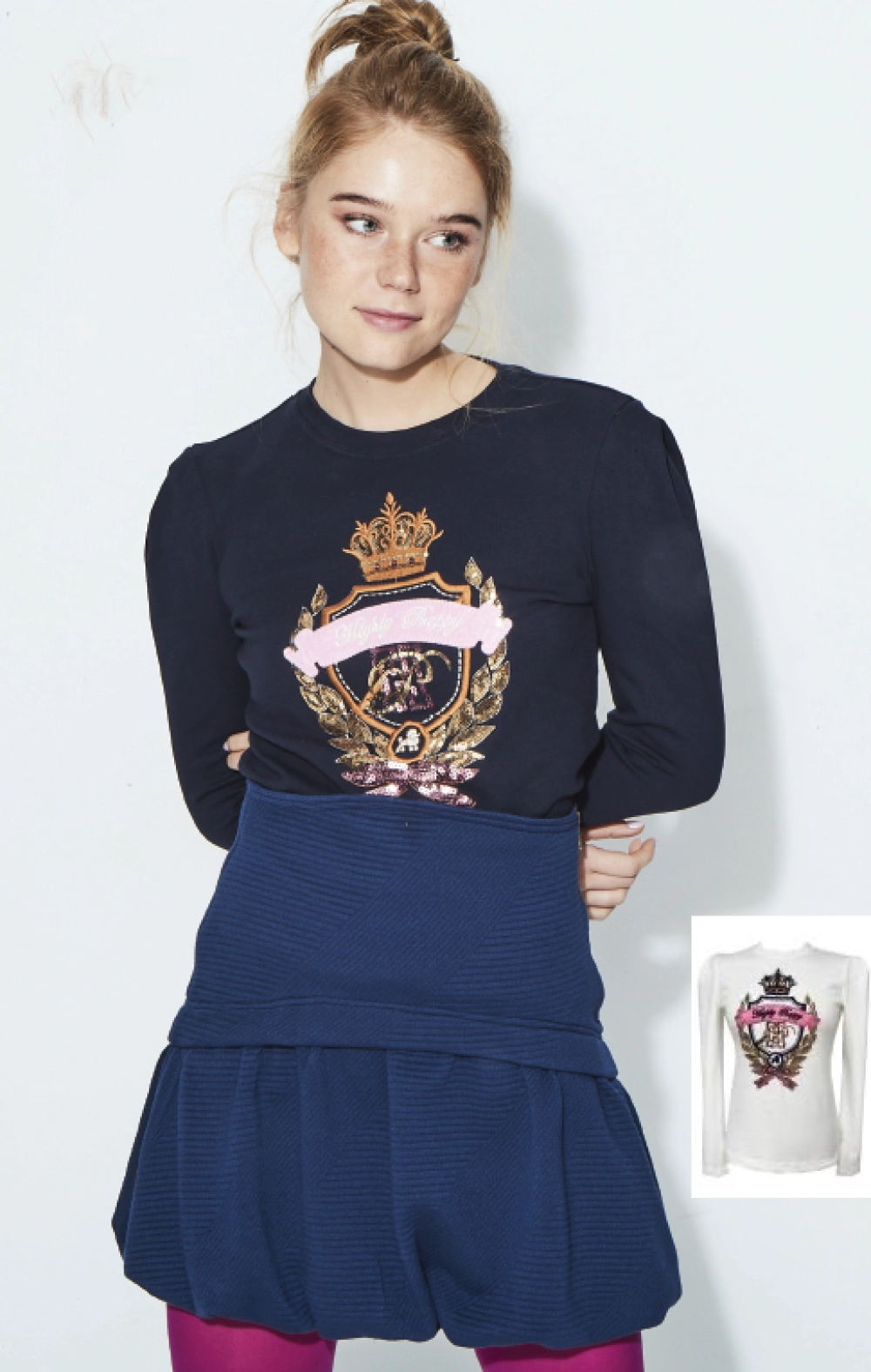 CAMISETA BASICA ESCUDO H.PREPPY