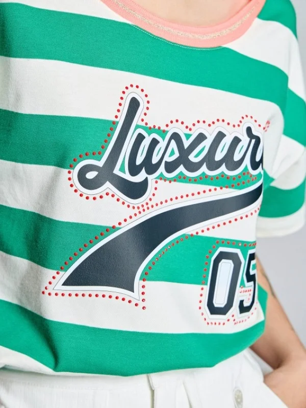 CAMISETA LUXURY RAYAS