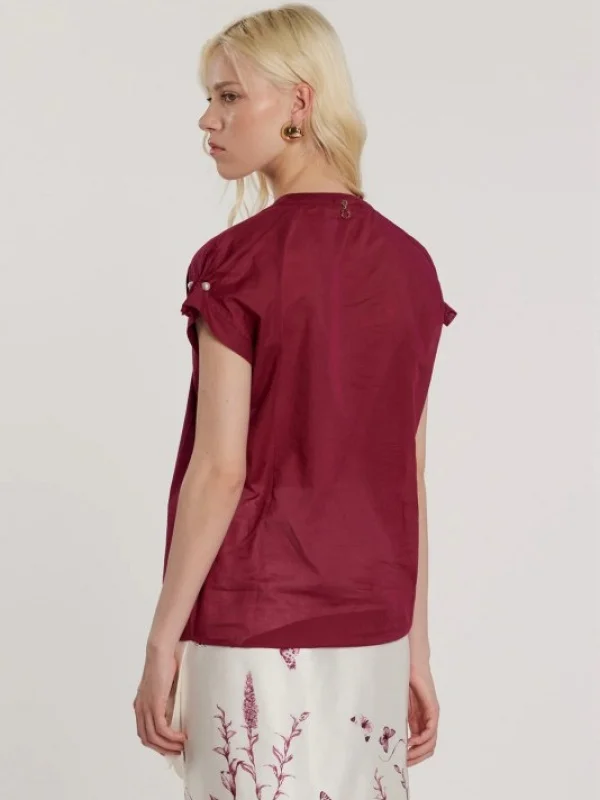 CAMISETA PERLAS MANGAS
