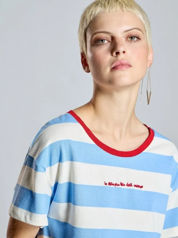 CAMISETA RAYAS Y ESTRELLA EN LA ESPALDA