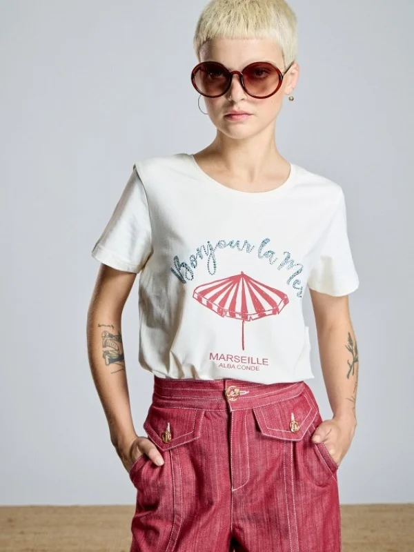 CAMISETA SOMBRILLA BRILLOS