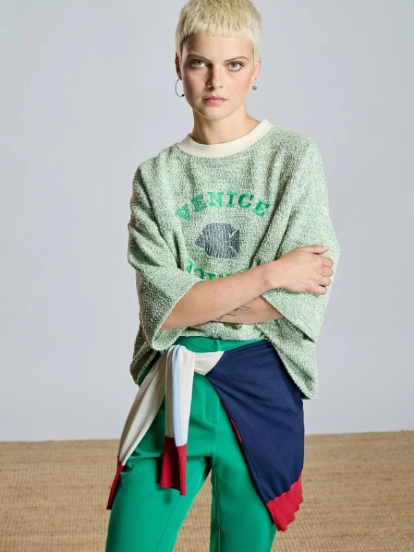 CAMISETA TIPO SUDADERA RIZO PEZ