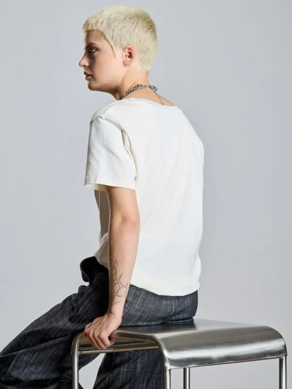 CAMISETA TREASURE PLATA