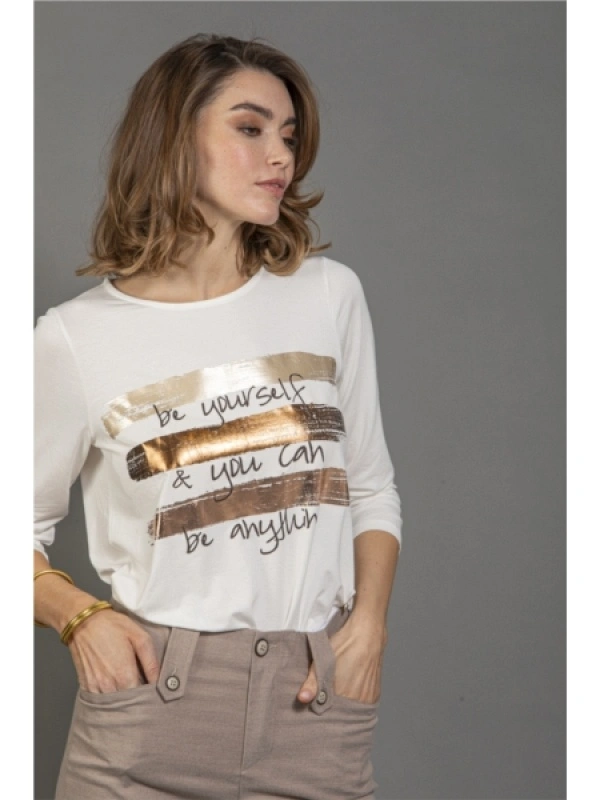 CAMISETA VISCOSSA LETRAS