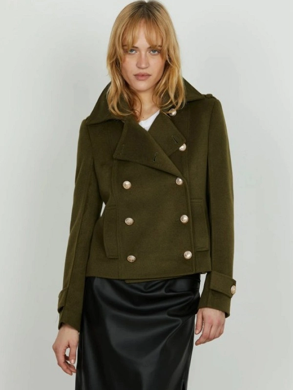 CHAQUETON MILITAR BOTONES DORADOS