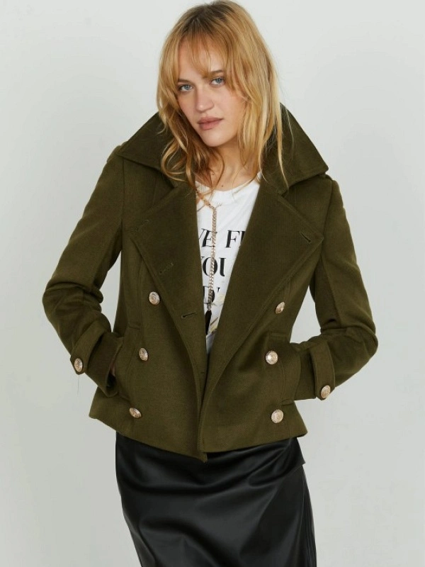 CHAQUETON MILITAR BOTONES DORADOS