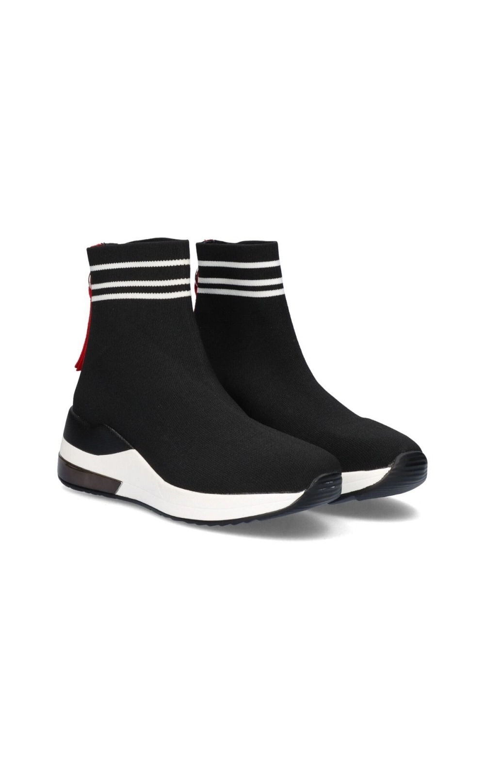 ELASTIC SNEAKER EX122 BLACK