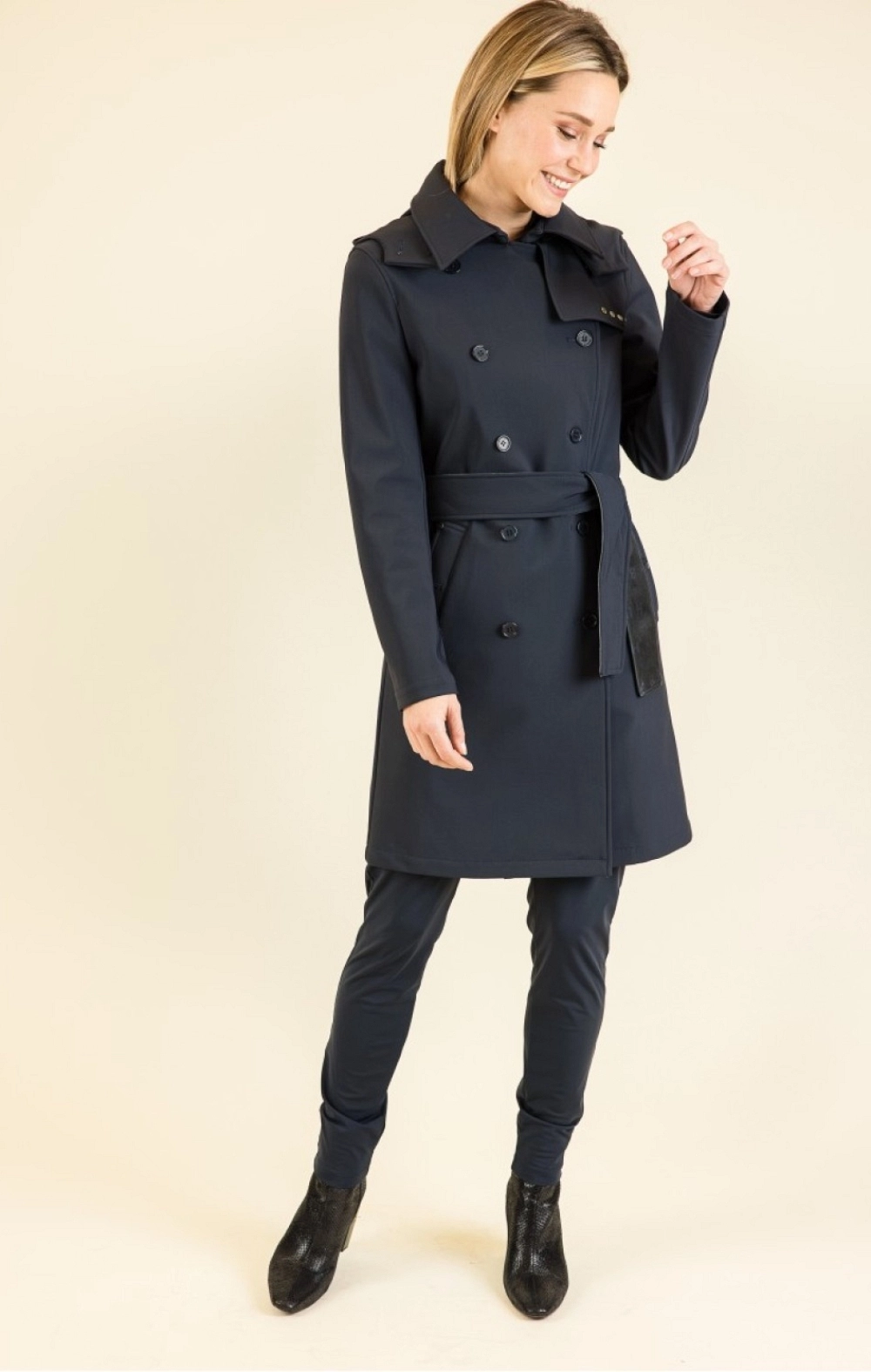 GABARDINA CAPUCHA HBT
