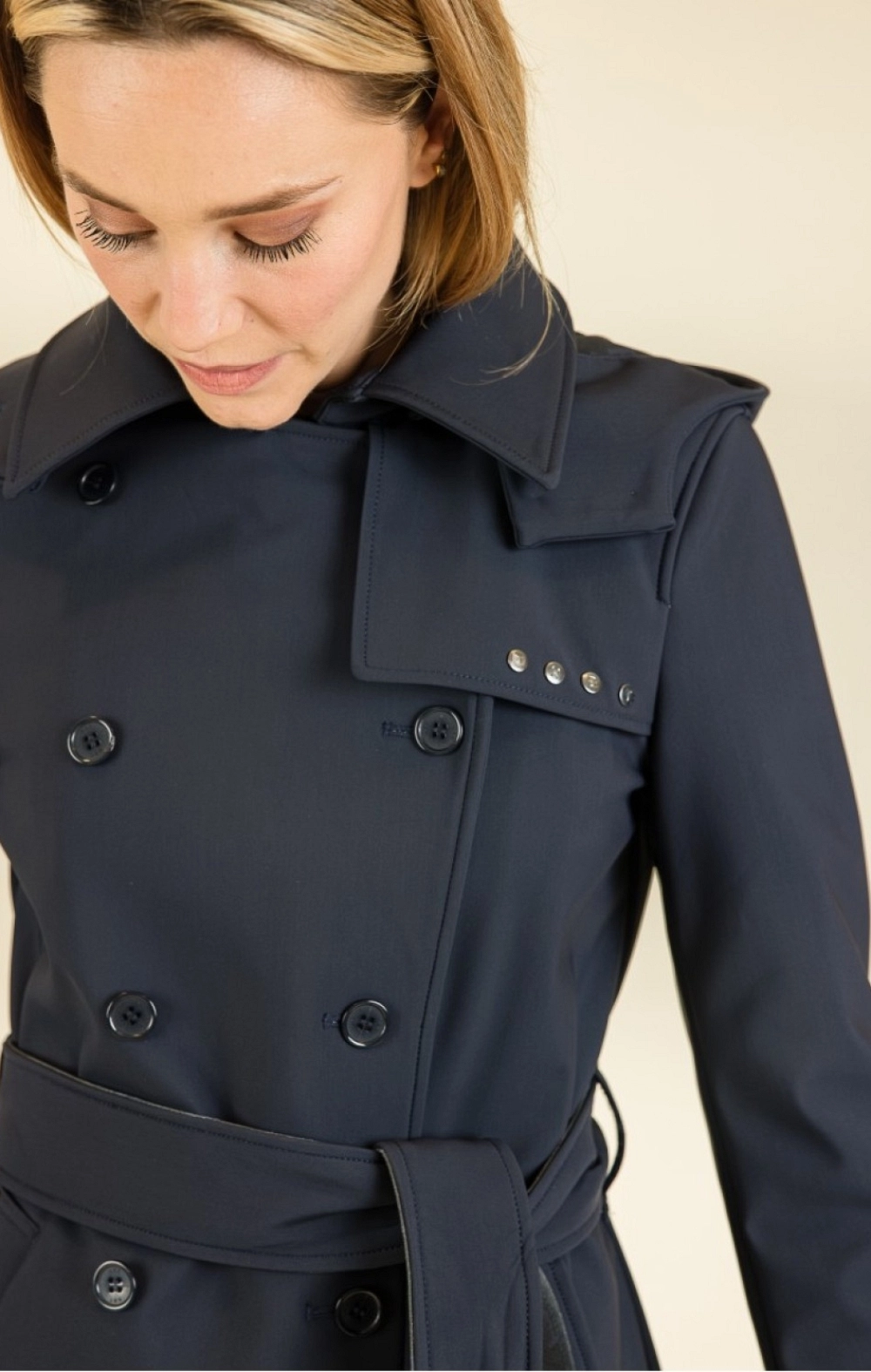GABARDINA CAPUCHA HBT