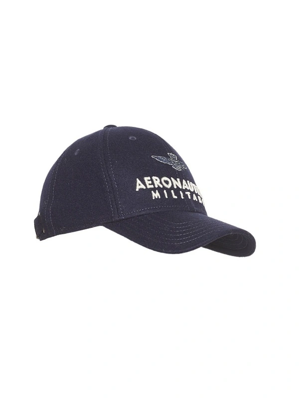 GORRA MEZCLA LANA CON LOGO AERONAUTICA