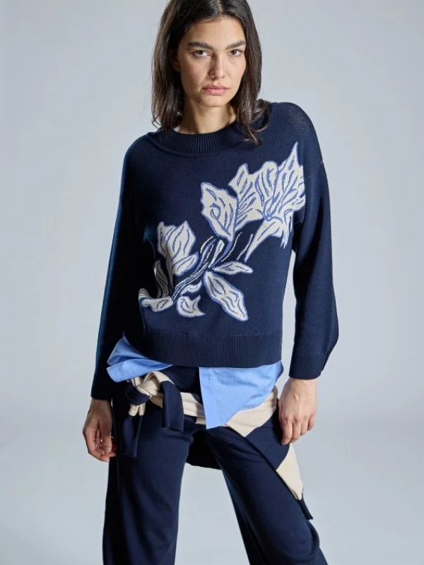 JERSEY CON CAMISA Y FLORES