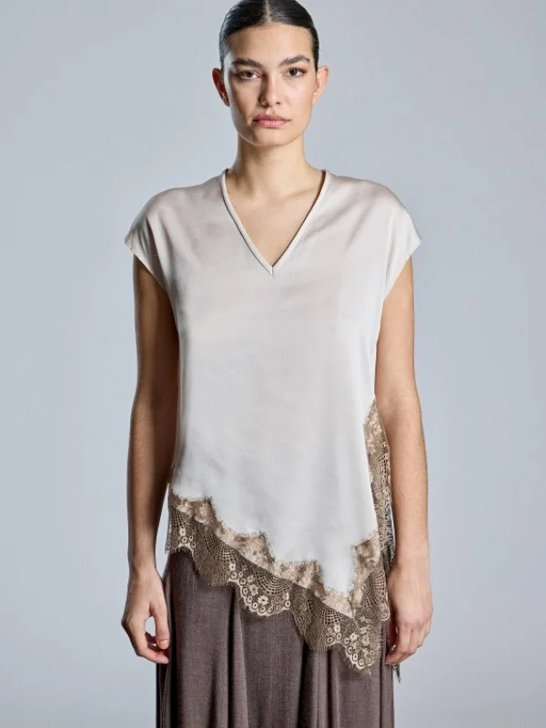JERSEY CON TOP DE PUNTILLAS DESMONTABLE ASIMETRICO