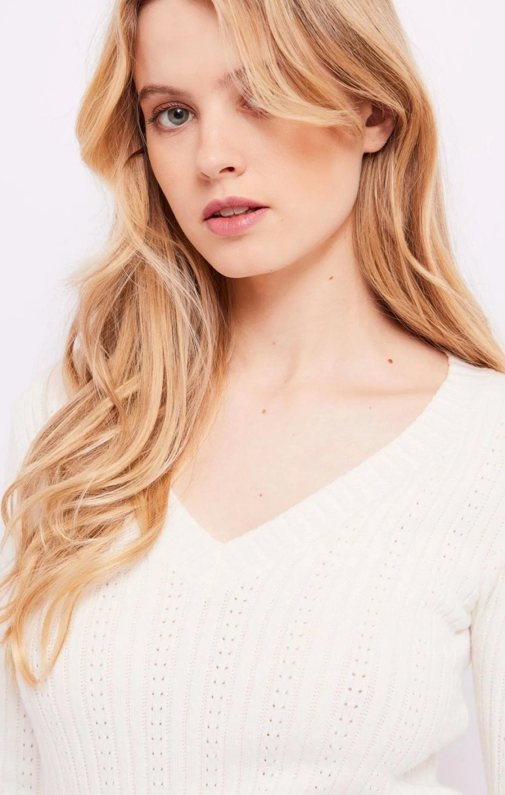 JERSEY PICO CANALE BLANCO