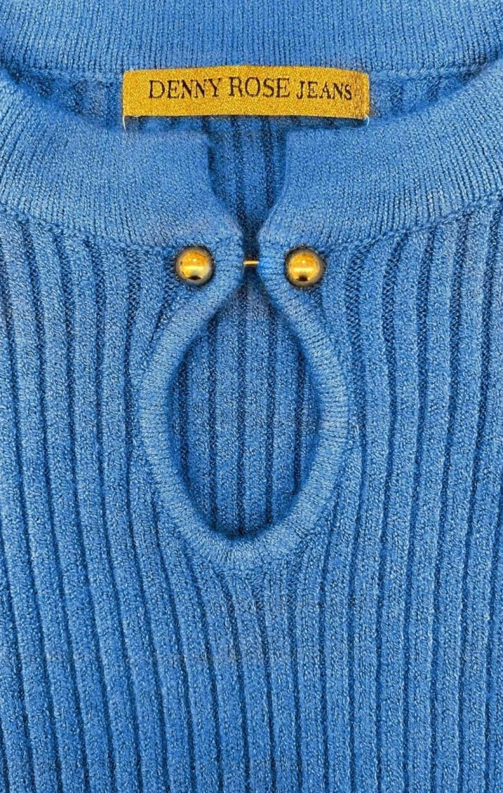 JERSEY PUNTO AZUL BOLSILLOS