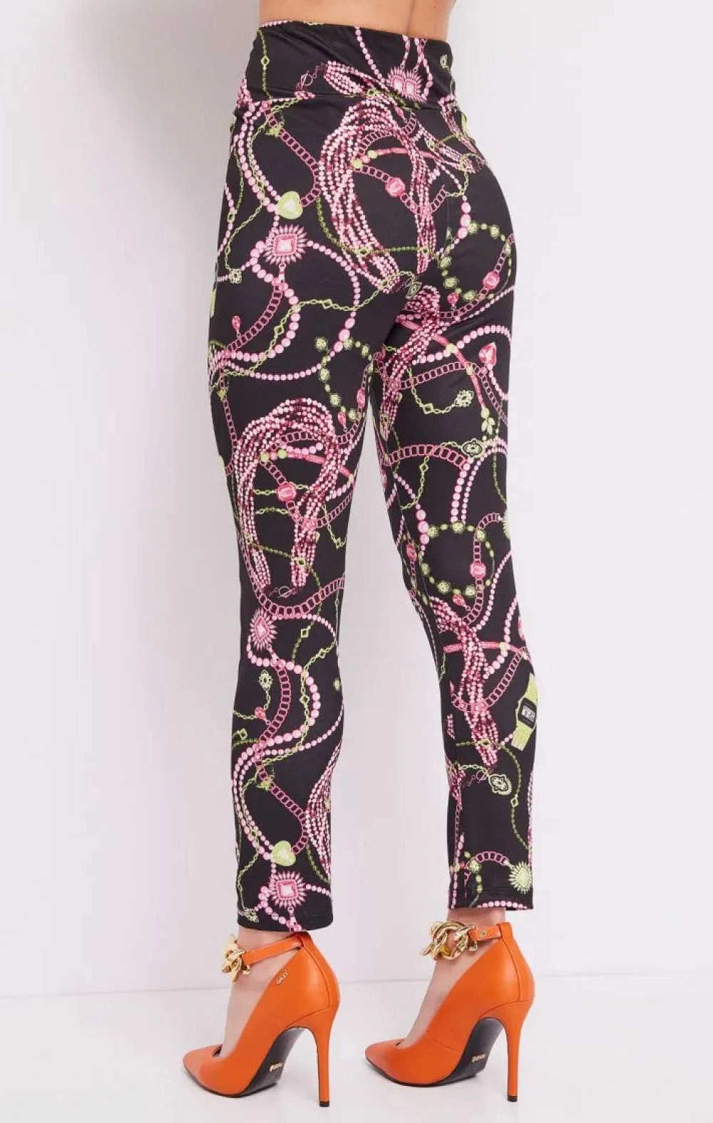 LEGGINS RELOJES NEGRO