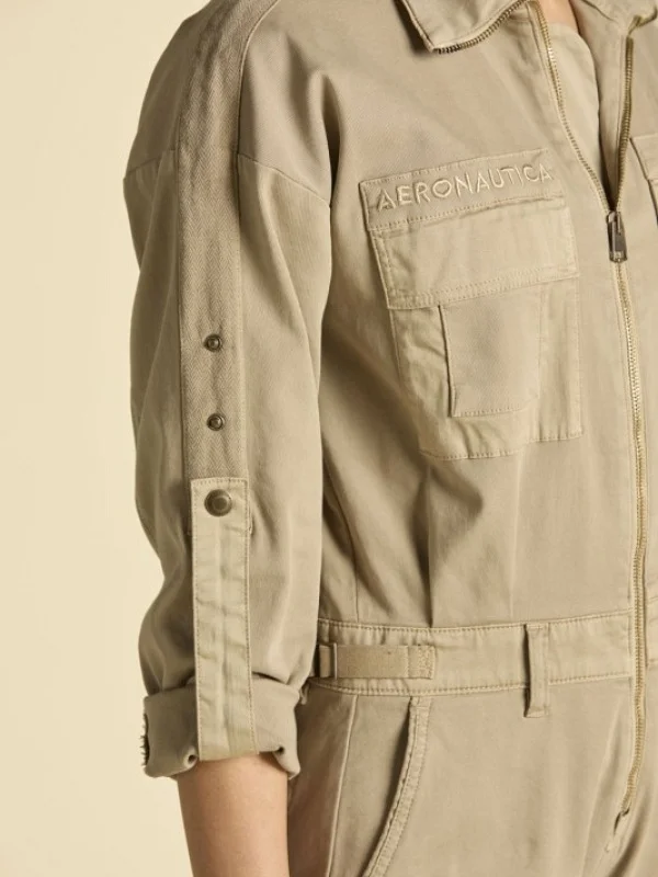 MONO CARGO CREMALLERA Y CUELLO ALTO
