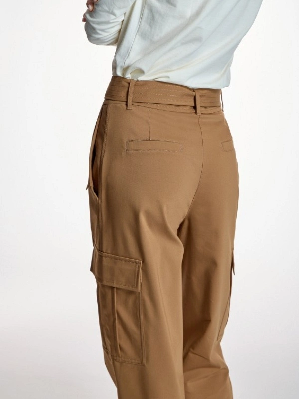 PANTALON CARGO ANCHO CINTURON
