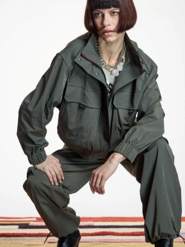 PANTALON CARGO GABARDINA