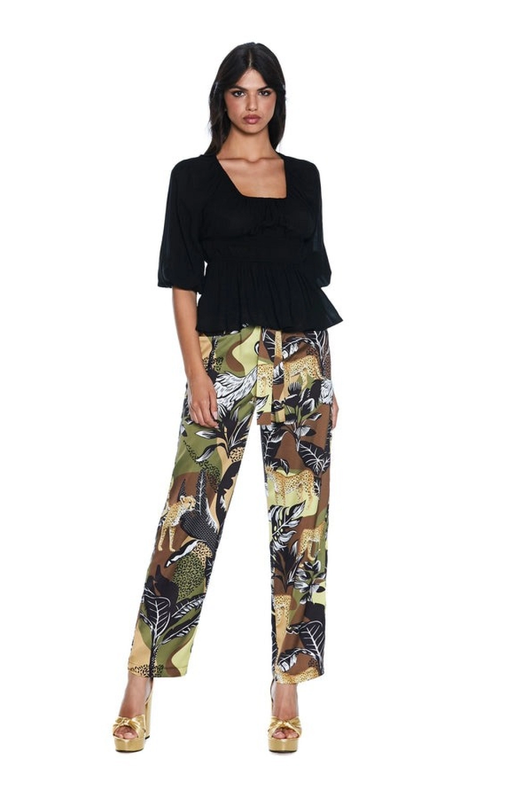 PANTALÓN FLORES