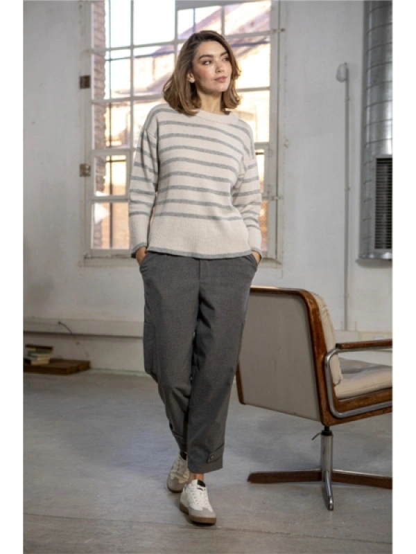 PANTALON FRANEL CARGO CON PRESILLA