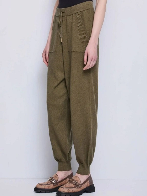 PANTALON REJILLA KAKI PUNTO