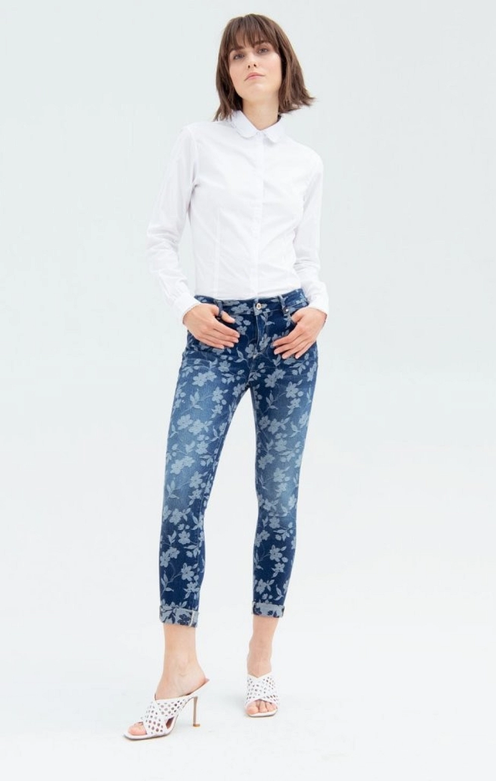 PANTALÓN SHAPE DARKSTONE FRACOMINA