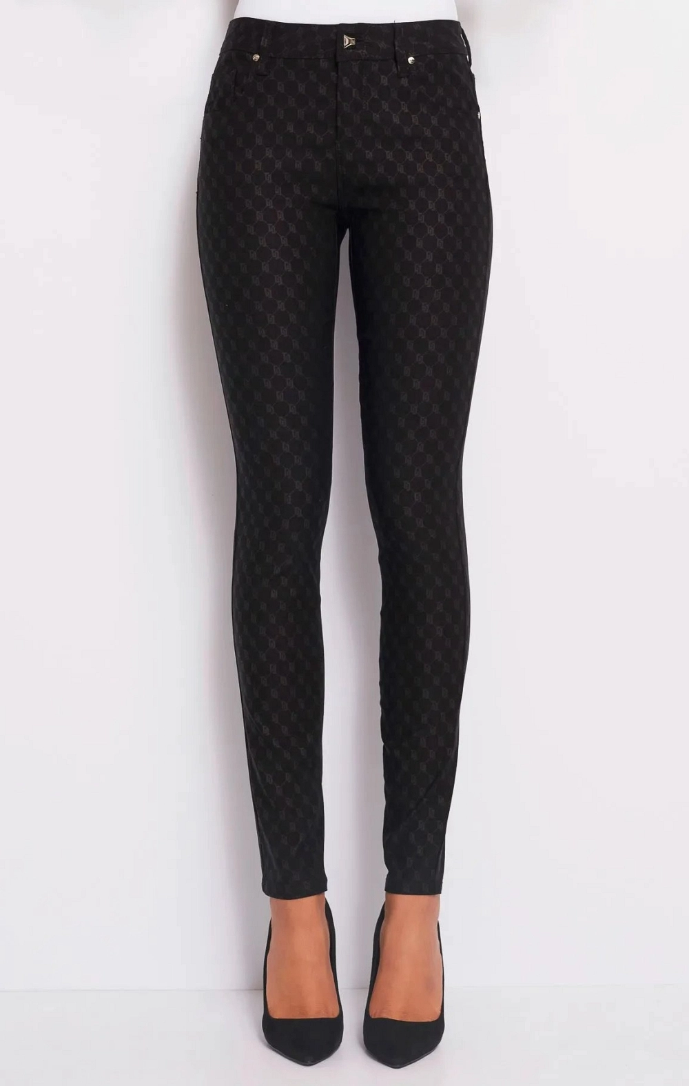 PANTALON VAQUERO NEGRO DE LAS G