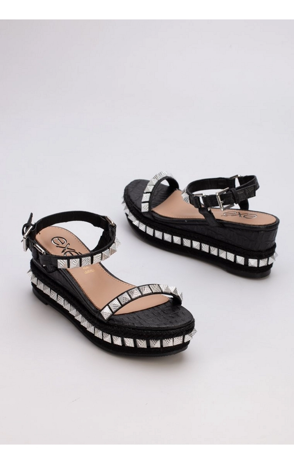 Sandalia Corfu 011 Tachas Blanco