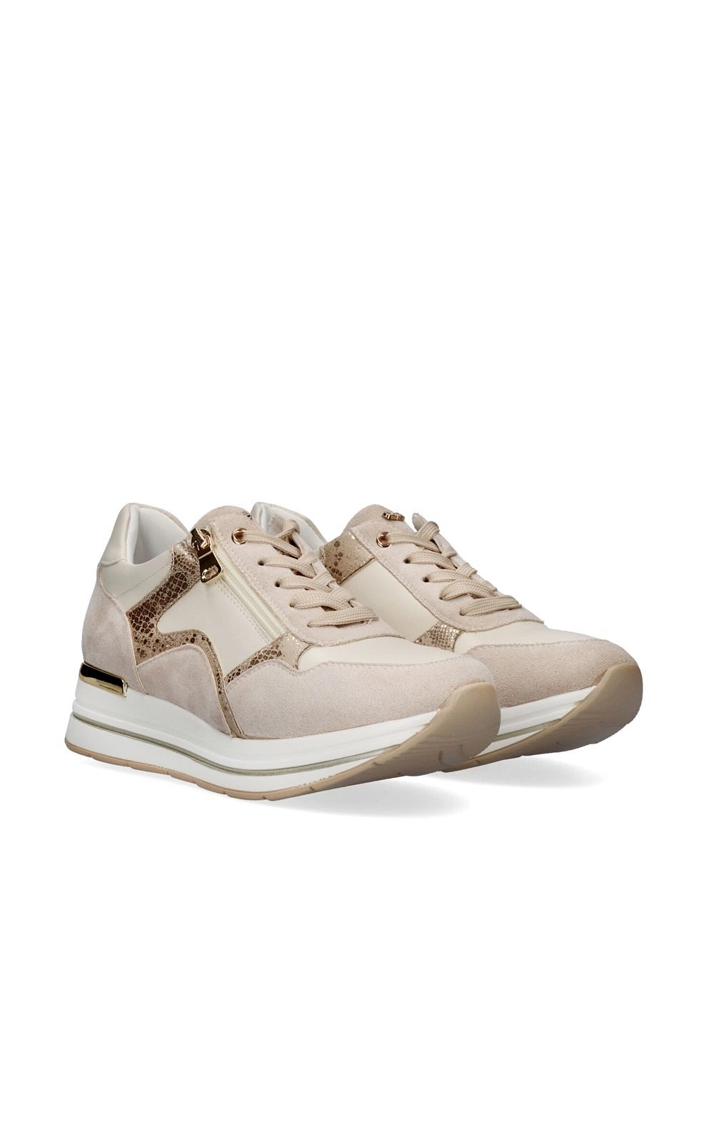SNEAKER PLATAFORMA BEIGE 149-31EX26