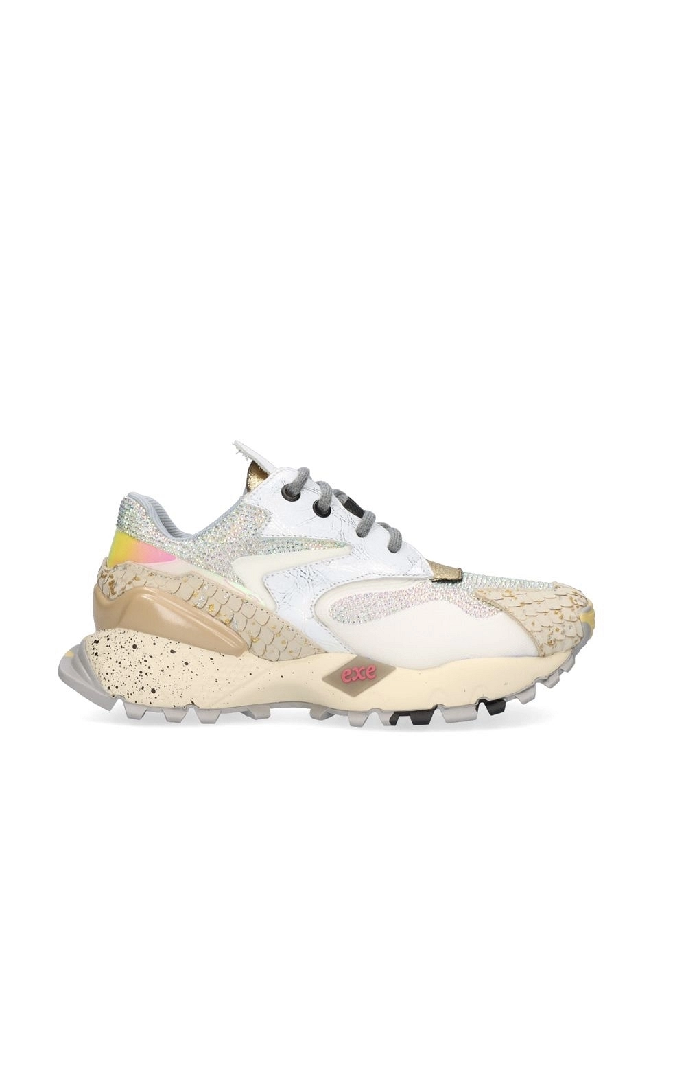 SNEAKER WINTER23 134-8 LEATHER OFFWHITE