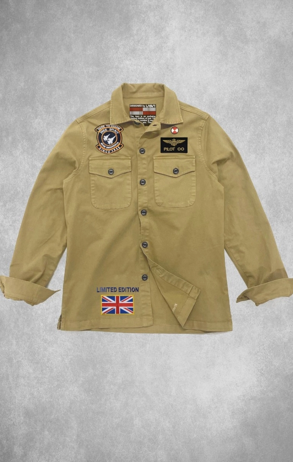 SOBRECAMISA DE MUJER PILOT CAMEL LASAL