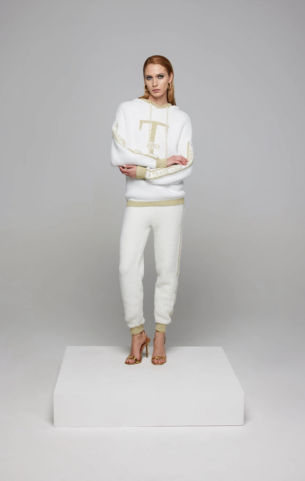 SUDADERA BORREGUITO BLANCA T&L