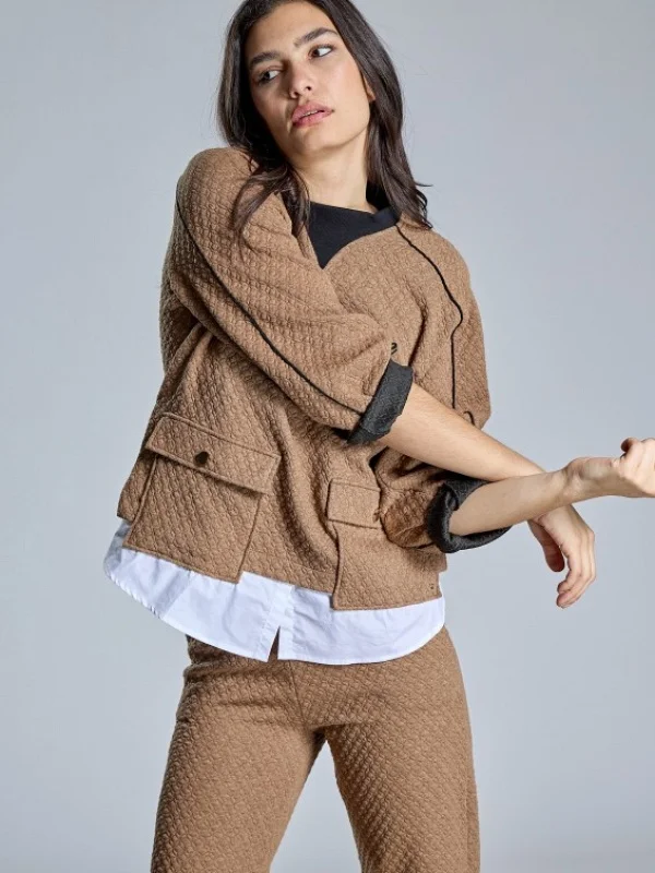 SUDADERA CON CAMISA