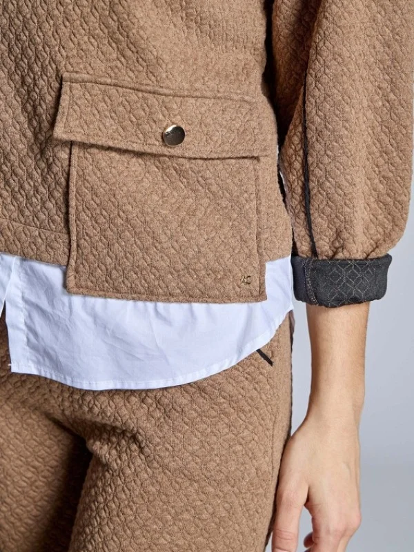 SUDADERA CON CAMISA