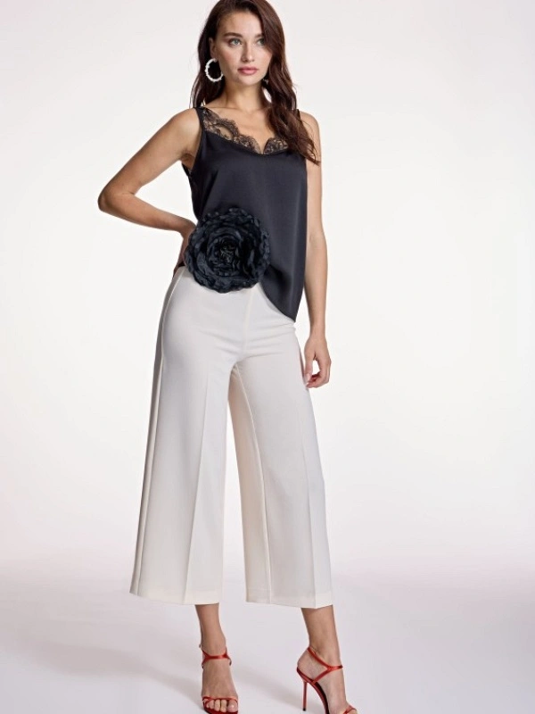 TOP SATINADO LENCERO