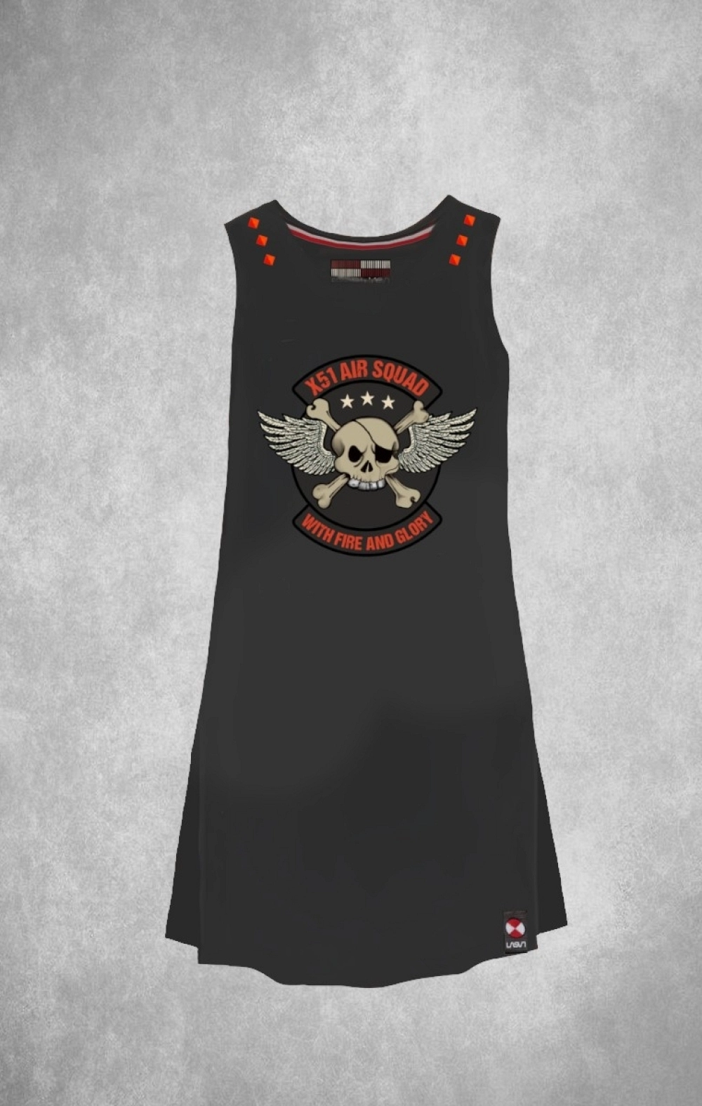 VESTIDO DE MUJER GLORY MIDI NEGRO LASAL