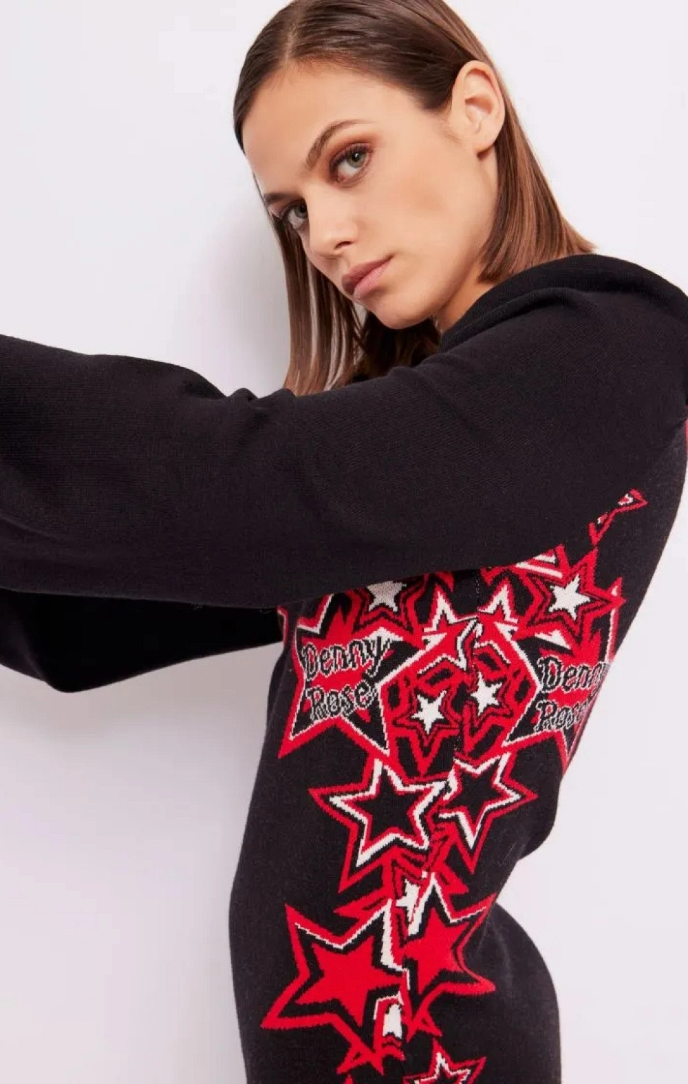 VESTIDO PUNTO ESTRELLAS R/N