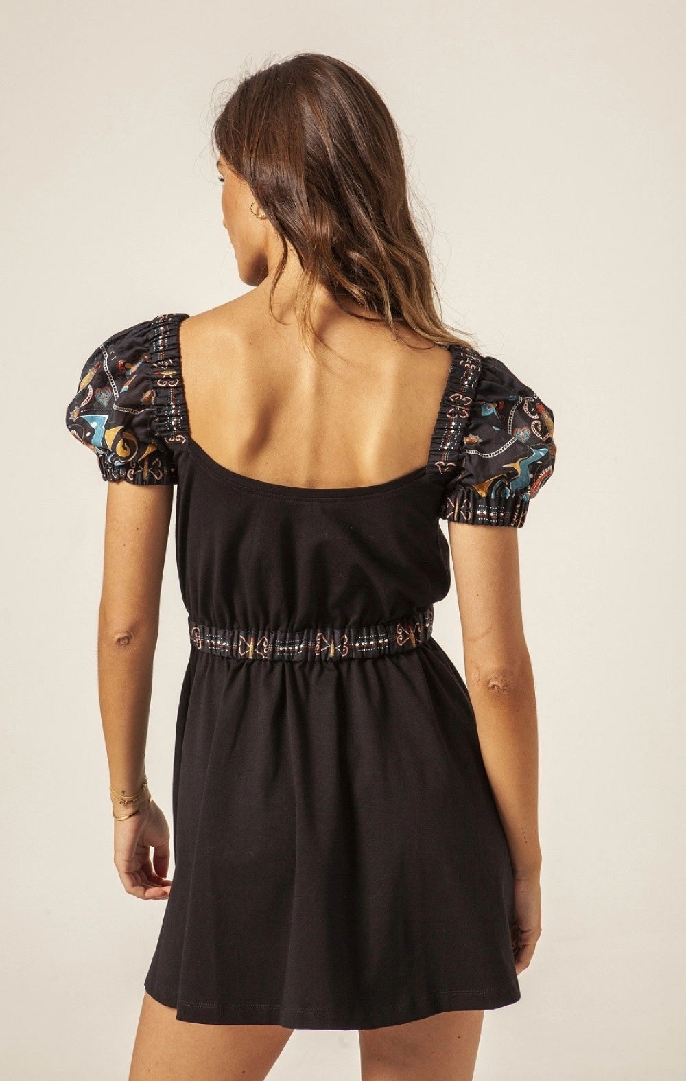 VESTIDO SPORT MANGA FAROL MARIPOSAS MASAVI