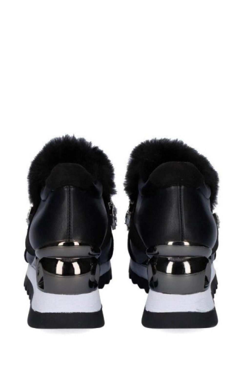 Y2326 H522 ZAPATILLAS BAJAS MUJER NEGRO