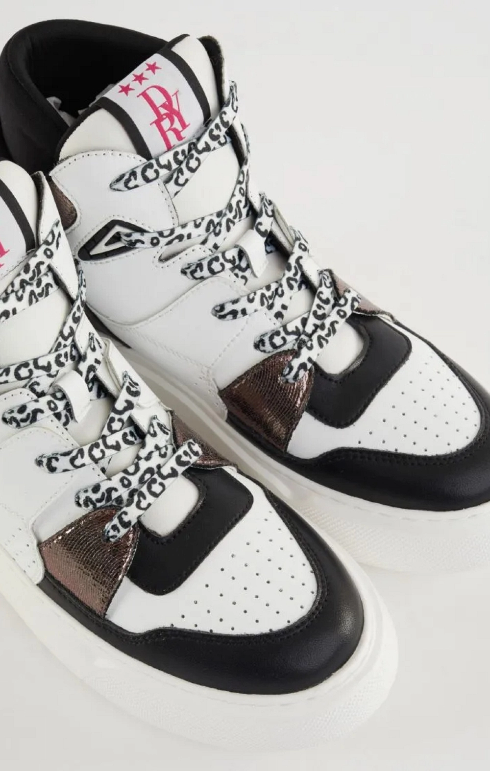 ZAPATILLA TOBILLERA B/N